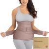Keababies Revive 3-in-1 Postpartum Recovery Support Belt In Dusty Plum