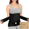 Keababies Revive 3-in-1 Postpartum Recovery Support Belt In Midnight Black