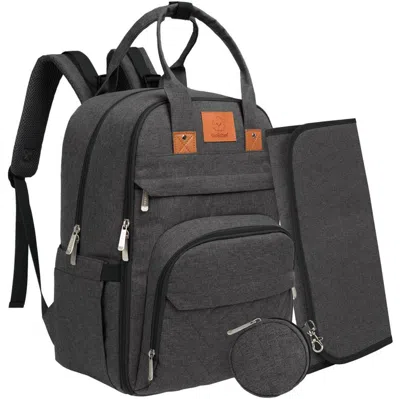 Keababies Babies' Rove Diaper Bag In Charcoal