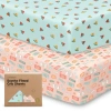Keababies Soothe Fitted Crib Sheet In Beach Day