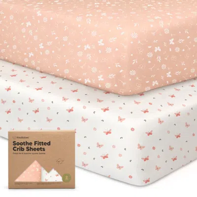 Keababies Soothe Fitted Crib Sheet In Multi