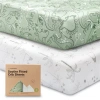 Keababies Soothe Fitted Crib Sheet In Dinodood