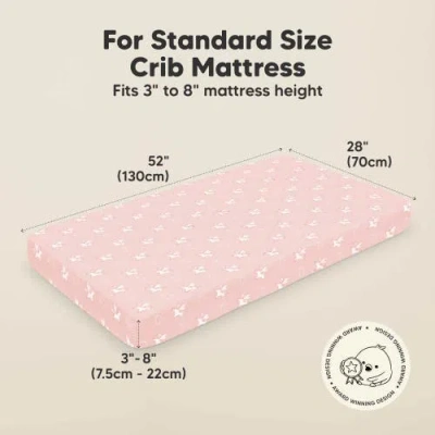 Keababies Soothe Fitted Crib Sheet In Dreamland
