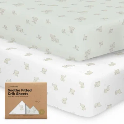 Keababies Soothe Fitted Crib Sheet In Elly