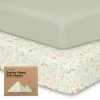 Keababies Soothe Fitted Crib Sheet In Foxtrot