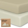 Keababies Soothe Fitted Crib Sheet In Lichen