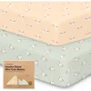 Keababies Soothe Fitted Mini Crib Sheet