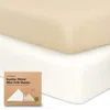 Keababies Soothe Fitted Mini Crib Sheet In Neutral
