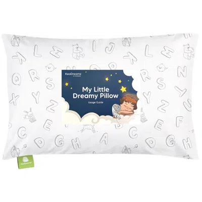 Keababies Toddler Pillow With Pillowcase In White