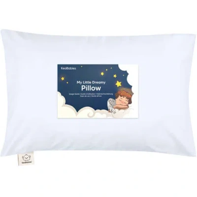 Keababies Toddler Pillow With Pillowcase In Blue