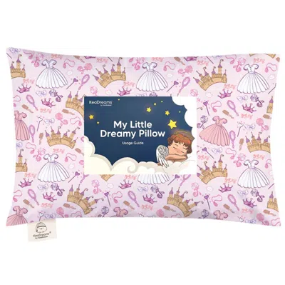Keababies Toddler Pillow With Pillowcase In Pink