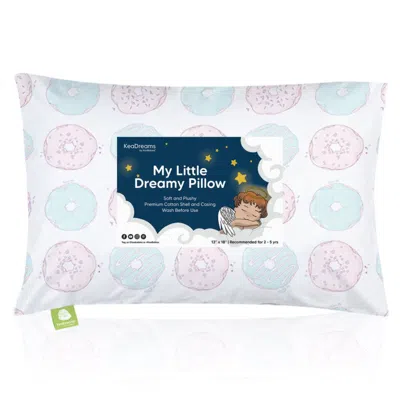 Keababies Toddler Pillow With Pillowcase In Blue