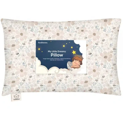 Keababies Toddler Pillow With Pillowcase In Flora Vale