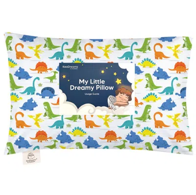 Keababies Toddler Pillow With Pillowcase In Happy Dino