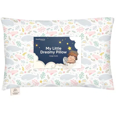 Keababies Toddler Pillow With Pillowcase In Narwhal