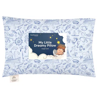 Keababies Toddler Pillow With Pillowcase In Nautical