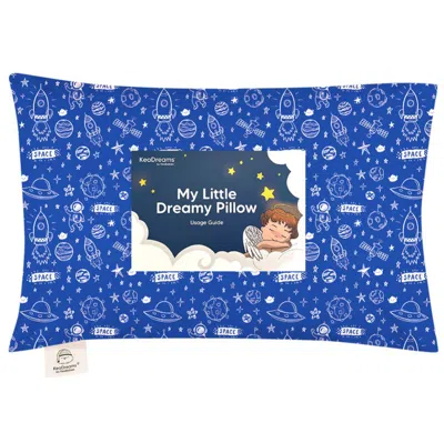 Keababies Toddler Pillow With Pillowcase In Blue