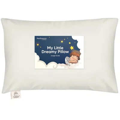 Keababies Toddler Pillow With Pillowcase In Pearl Gray