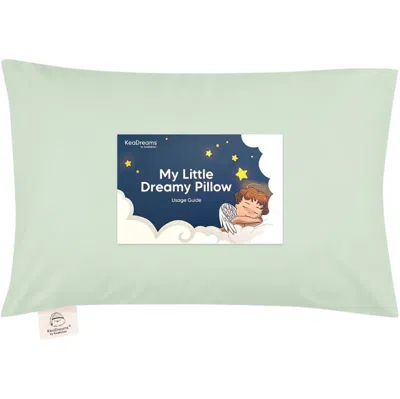 Keababies Toddler Pillow With Pillowcase In Sage