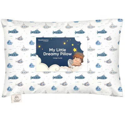Keababies Toddler Pillow With Pillowcase In Submarines