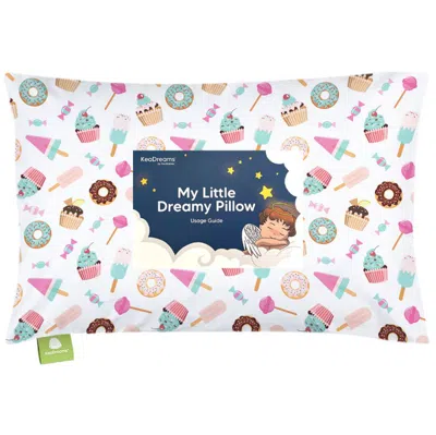 Keababies Toddler Pillow With Pillowcase In Sweet Tooth