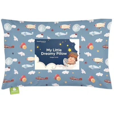 Keababies Toddler Pillow With Pillowcase In Up & Away