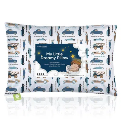 Keababies Toddler Pillow With Pillowcase In Vroom