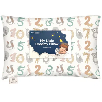 Keababies Toddler Pillow With Pillowcase In Wild Count