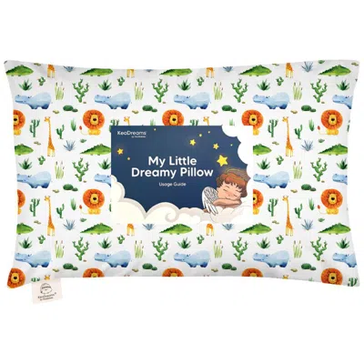 Keababies Toddler Pillow With Pillowcase In Zoo