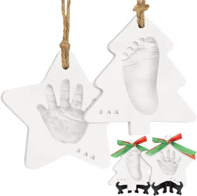 Keababies Trove Ornament Keepsake Kit In White