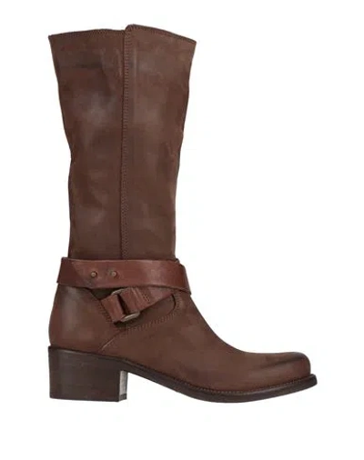 Keb Woman Boot Dark Brown Size 7 Leather