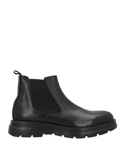Kebo Man Ankle Boots Black Size 7 Calfskin