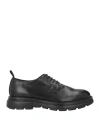 Kebo Man Lace-up Shoes Dark Brown Size 10 Leather In Black