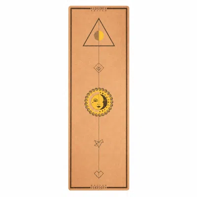 Kedgeree Design Women's Brown The Sun & Moon Ultra Light Travel Mat - 2mm
