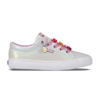 Keds Big Kids Jump Kick Friendship Bead Lace-up Canvas Sneakers In Multi