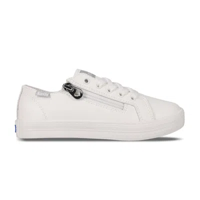 Keds Big Kids Kara Zipper Sneakers In White
