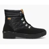 Keds Camp Boot Water-resistant Boot In Suede/ Nylon Black In Multi