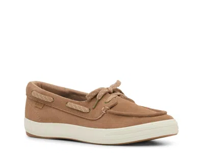 Keds Center Iii Boat Shoe In Brown