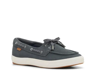 Keds Center Iii Boat Shoe In Gray