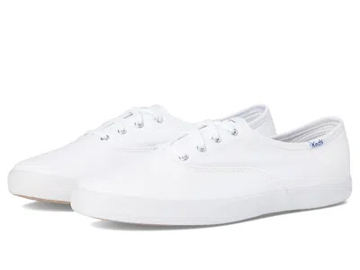 Keds Champion Canvas Lace-up In White