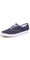 Keds Champion Canvas Sneakers Navy In Navy