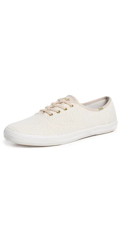 Keds Champion Cotton Mesh Sneakers Snow White