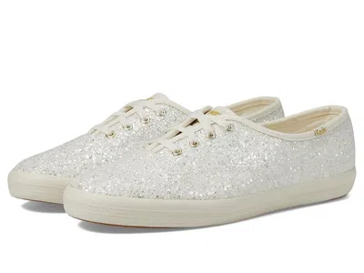 Keds Champion Glitter Lace Up In Metallic