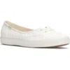 Keds ® Champion Mini Slip-on Sneaker In Snow White Daisey