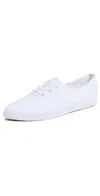 Keds Champion Point Canvas Sneaker White In White
