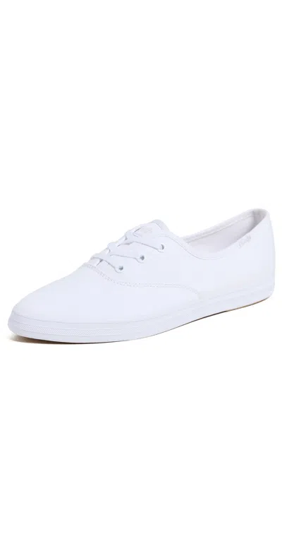 Keds Champion Point Canvas Sneaker White