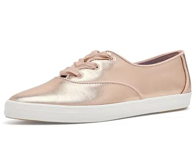 Keds Champion Point Low Wave Lace-up Women's Shoes Rose Gold Ballet Laces: 11 B - Medium, Leather