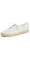Keds Champion Point Low Wave Perf Sneakers Snow White In Snow White