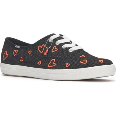Keds ® Champion Sneaker In Black/fiery