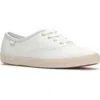 Keds Champion Leather Tone Sneaker Snow White In Snow White